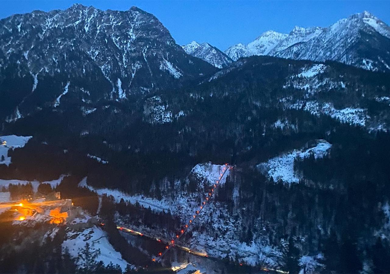 Jaegers Wohnung Zwischen Ehrenberg Und Neuschwanstein Reutte Exterior foto